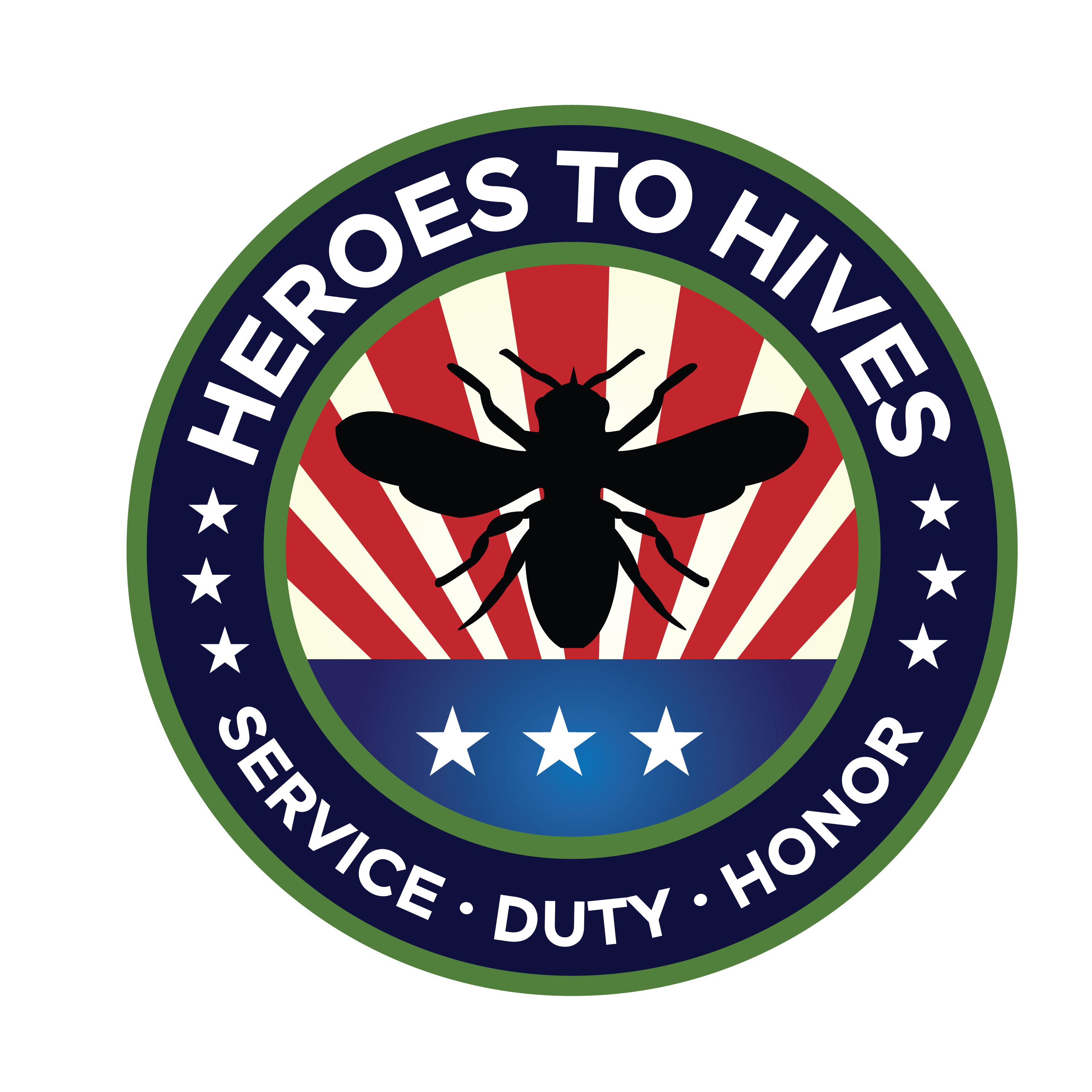 Heroes to Hives badge