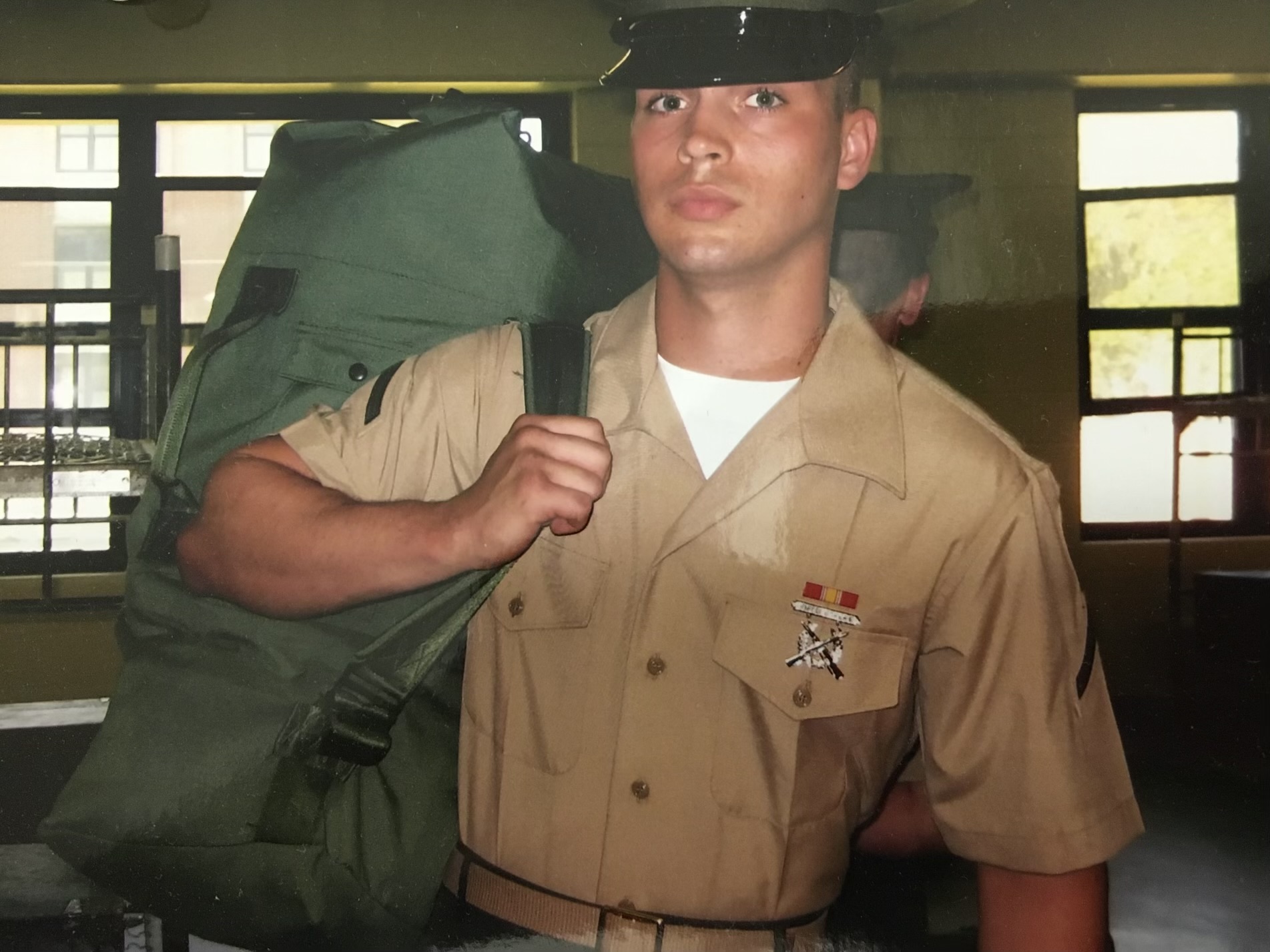 Veteran participant at Warrior Rendezvous Farm Stay