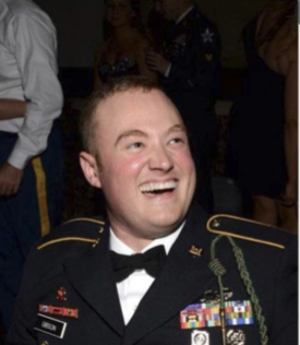 Staff Sergeant Jason Gibson, a decorated combat veteran